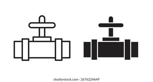 Valve icon symbol for your web designs. Icon logo, app, UI.
