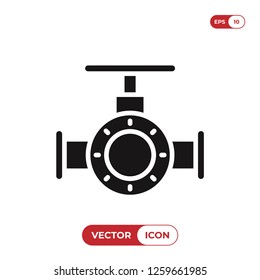 Valve icon vector