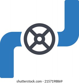 valve  Vector illustration on a transparent background. Premium quality symmbols. Glyphs vector icons for concept and graphic design.