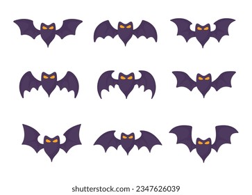 Vampire Fledermaus Cartoon gruselig Geist Fledermaus Blut zu Halloween