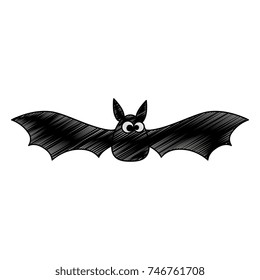 vampire black flying icon