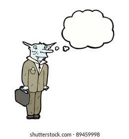 vampire businessman cartoon