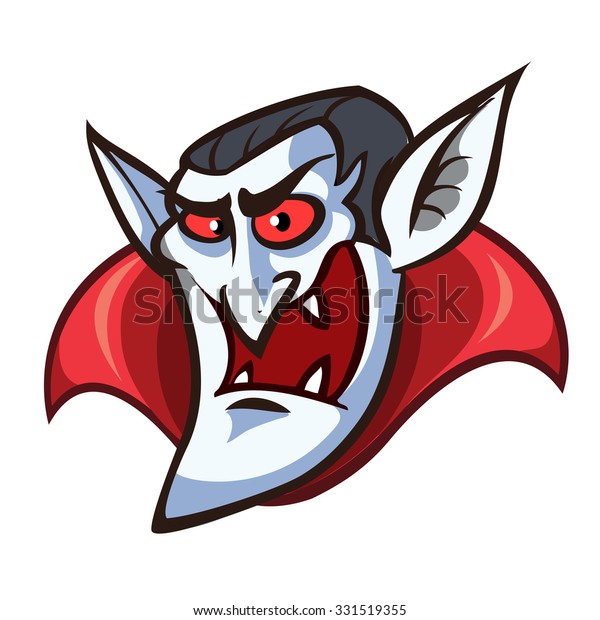 Vampire Face Vector Clip Art Illustration Stock Vector (Royalty Free ...