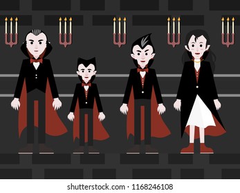 The Vampire family