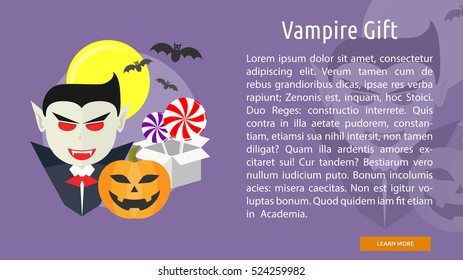 Vampire Gift Conceptual Banner