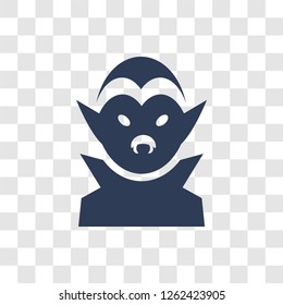 Vampire icon. Trendy Vampire logo concept on transparent background from Fairy Tale collection