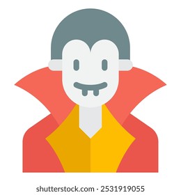 Ícone de vampiro para web, app, infográfico, etc