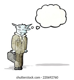 vampire lawyer cartoon character