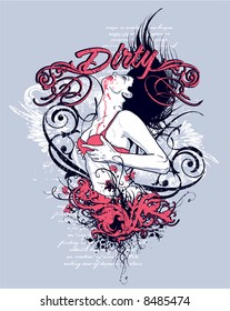 Vampire pinup