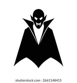 Ilustración de Arte vectorial de silueta de vampiro