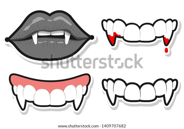 Vector De Stock Libre De Regalias Sobre Dientes Y Labios De