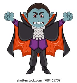 Vampire Vector Illustration