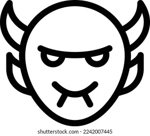 ilustración de Vector de vampiro sobre un fondo transparente. Símbolos de calidad superior. Iconos vectoriales de línea delgada para el diseño de conceptos y gráficos. 
