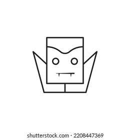 vector de vampiros para presentación de iconos de símbolo del sitio web
