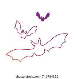 vampires black flying icon