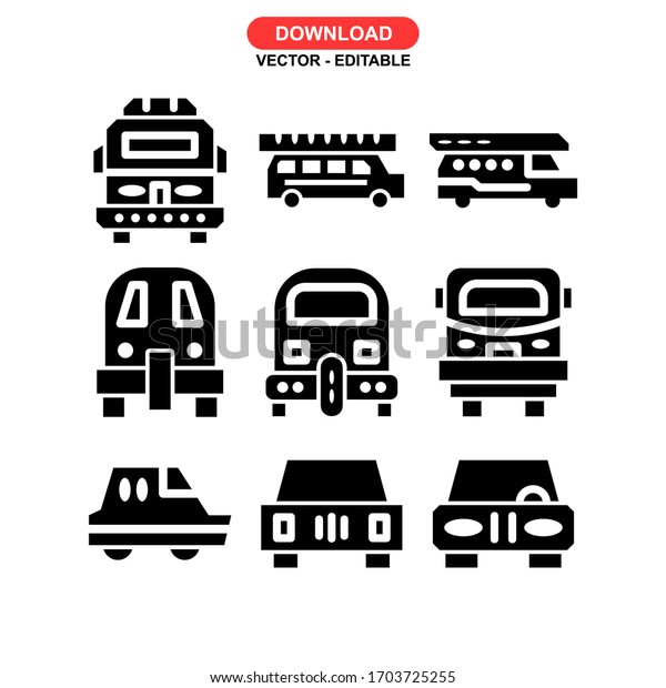 van\
car icon or logo isolated sign symbol vector illustration -\
Collection of high quality black style vector\
icons\
