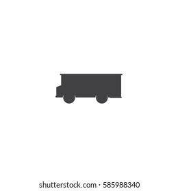 van car icon. sign design