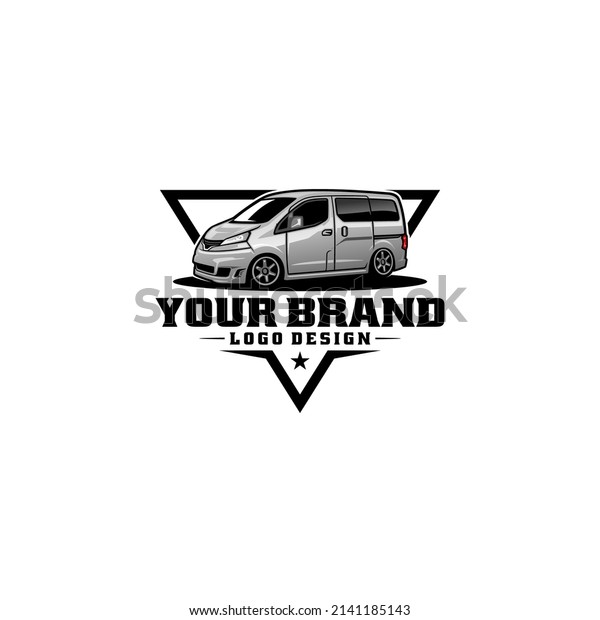 van car illustration logo
vector