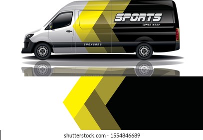 Van Car Wrap Design For Company