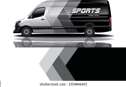 Van Car Wrap Design For Company