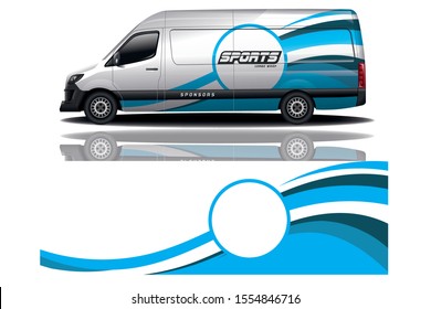 Van car Wrap design for company