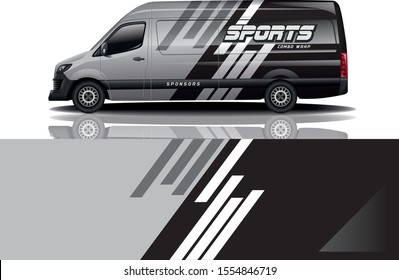 Van car Wrap design for company