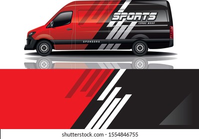 Van Car Wrap Design For Company