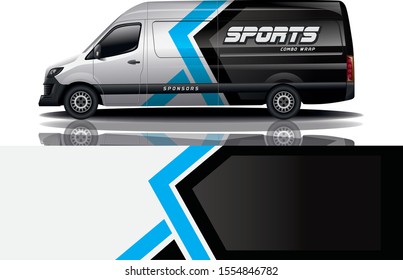 Van Car Wrap Design For Company