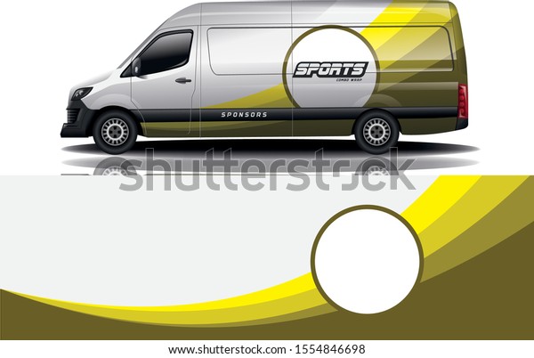Van car Wrap design for\
company