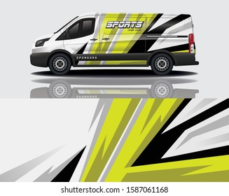 Van Car Wrap Vector Design
