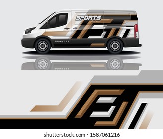 Van Car Wrap Vector Design