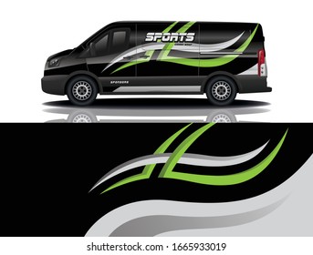 Van Car Wrapping Decal Design
