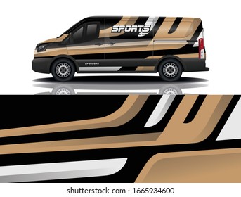 Van Car Wrapping Decal Design
