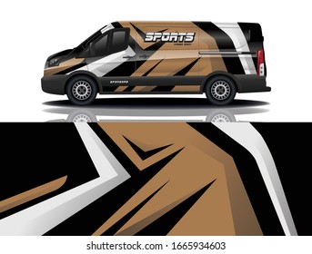 Van Car Wrapping Decal Design