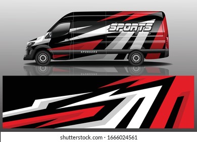 Van Car Wrapping Decal Design