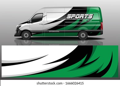 Van Car Wrapping Decal Design