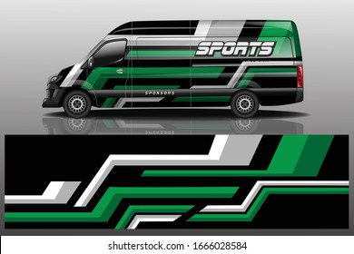Van Car Wrapping Decal Design