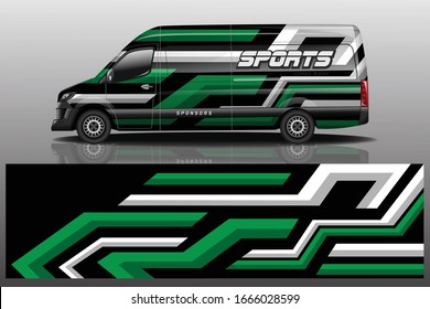 Van Car Wrapping Decal Design