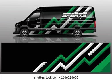 Van Car Wrapping Decal Design