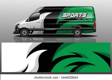 Diseño de la cubierta de envolver de Van Camión