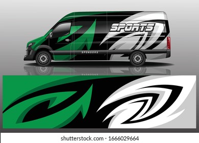Van Car Wrapping Decal Design