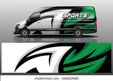 Diseño de la cubierta de envolver de Van Camión