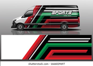 Van Car Wrapping Decal Design