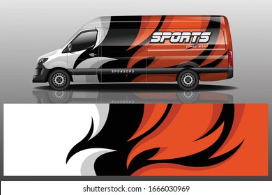 Diseño de la cubierta de envolver de Van Camión