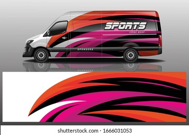 Diseño de la cubierta de envolver de Van Camión