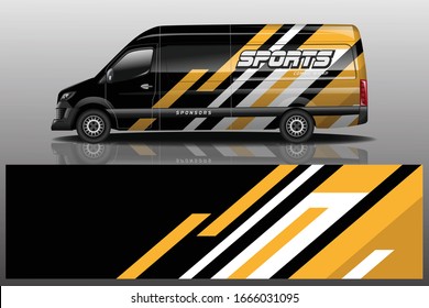Van Car Wrapping Decal Design