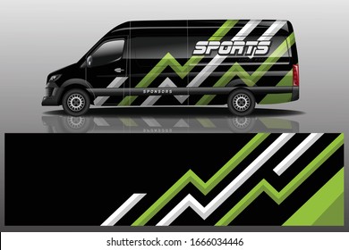 Van Car Wrapping Decal Design