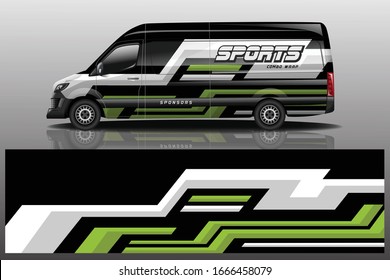 Van Car Wrapping Decal Design