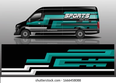 Van Car Wrapping Decal Design