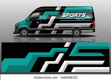 Van Car Wrapping Decal Design